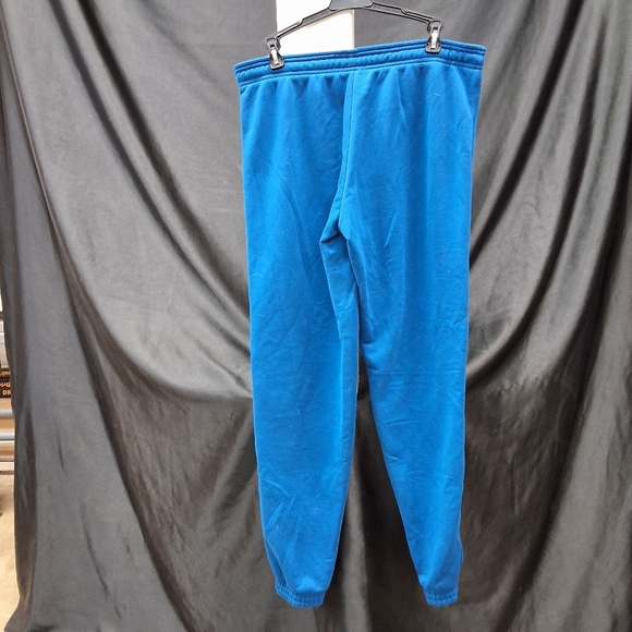 Under Armour Blue Track Pants with Elastic Cuffs - Picture 15 of 15